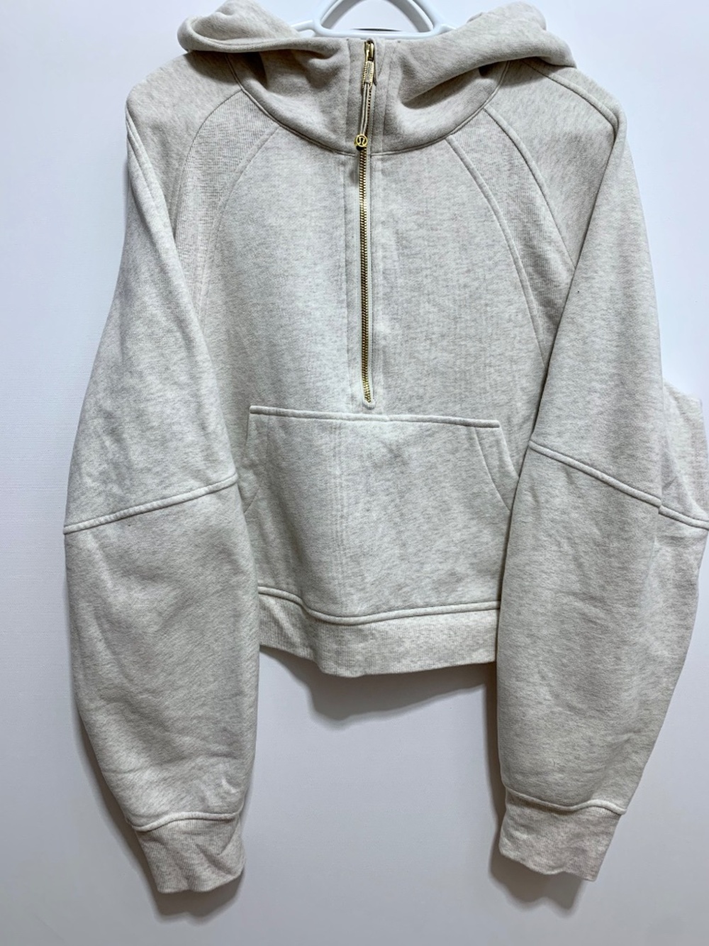 Lululemon Scuba Hoodie SIZE L/XL with Golden Zipper